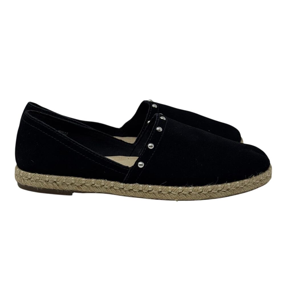 Anne Klein Kaily-S Slip On Espadrille Black Casual Comfort Shoe Size 7.5 - Picture 4 of 9